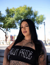 Load image into Gallery viewer, Brown Pride Graffiti Tube Top
