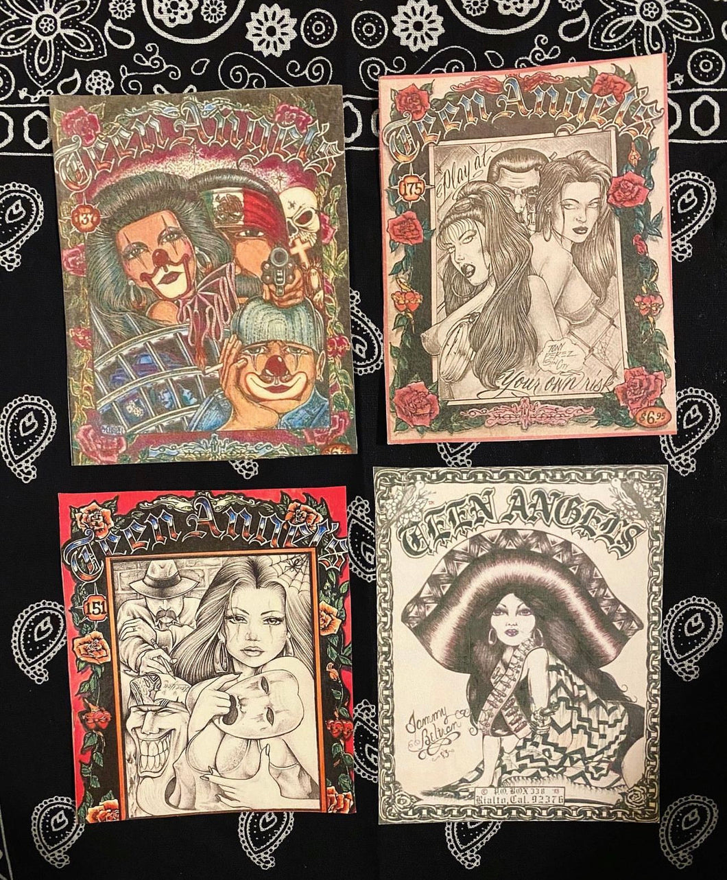 Teen Angels Stickers