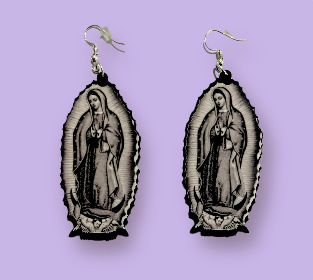 Virgin Mary Earrings