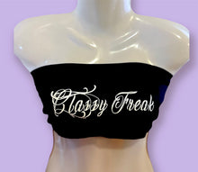 Load image into Gallery viewer, &quot;Classy Freak&quot; Cursive tube top
